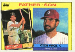 1985 Topps Baseball Cards      143     Ozzie/Ossie Virgil FS